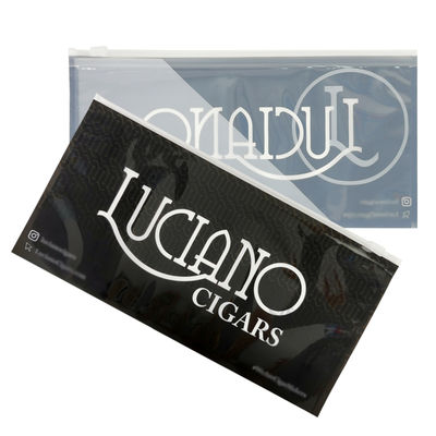 بسته بندی سازنده بسته بندی زیپ کیسه سیگار زیپ لاک کیسه های پلاستیکی در جعبه سیگار