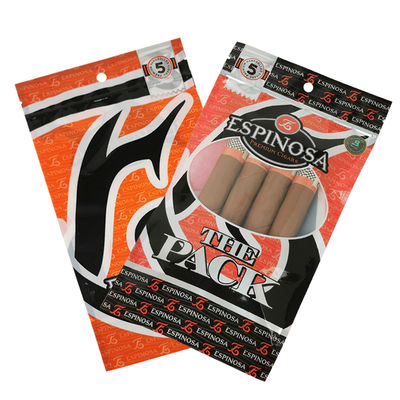 کیسه بسته بندی پلاستیکی شفاف سیگار سیگار دخانیات کیسه زیپ سیگار بسته بندی پلاستیکی کیسه ذخیره سازی