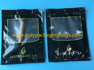 کیسه مرطوب کننده SGS Black می تواند 4-6 / کیسه های سیگار را با پنجره شفاف نگه دارد